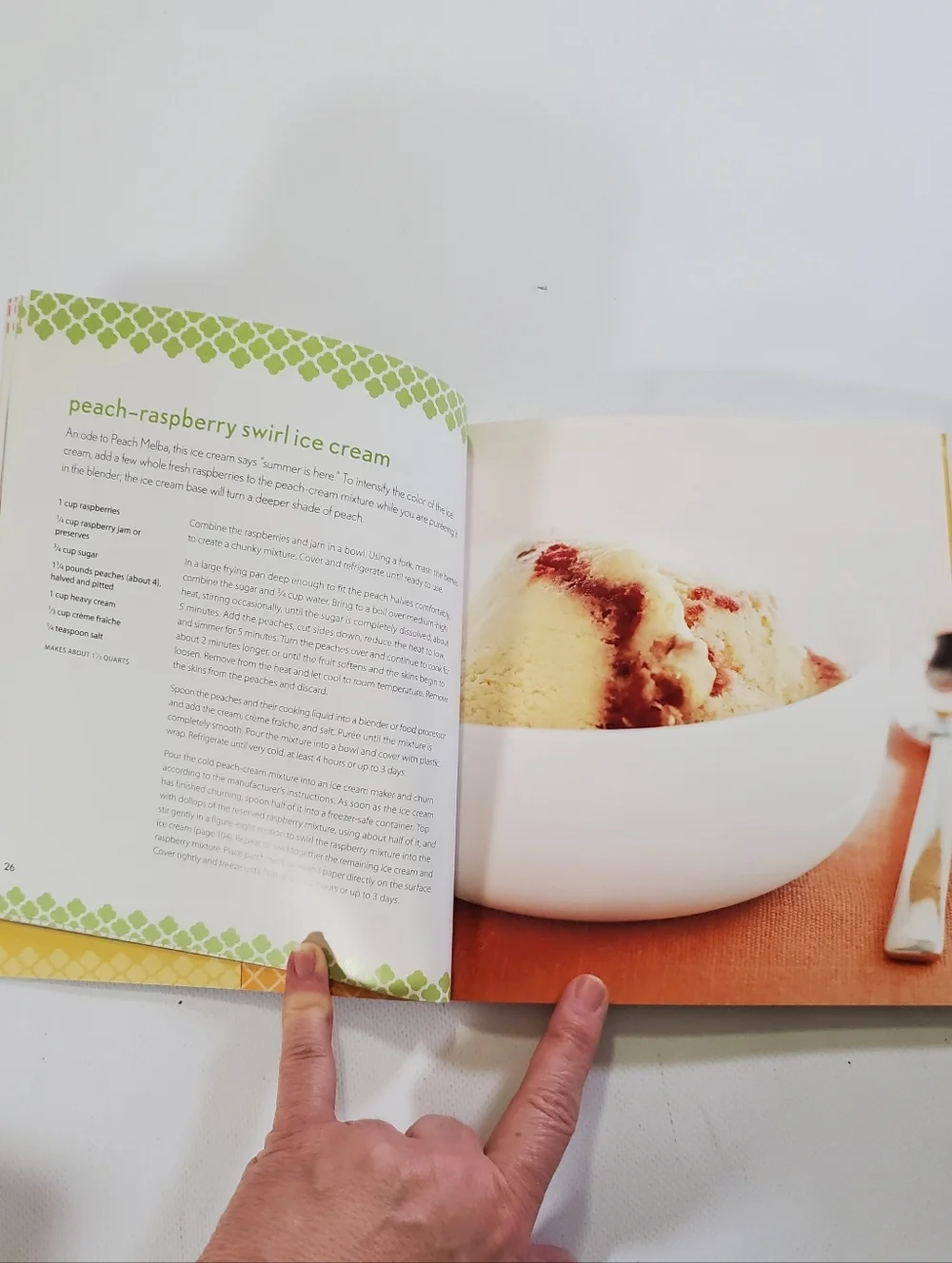 🟢 Sweet Scoops Shelly Kaldunski Ice Cream Gelato Sorbet Dessert Cookbook